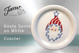 Uncle Santa Coaster/Mug Cover